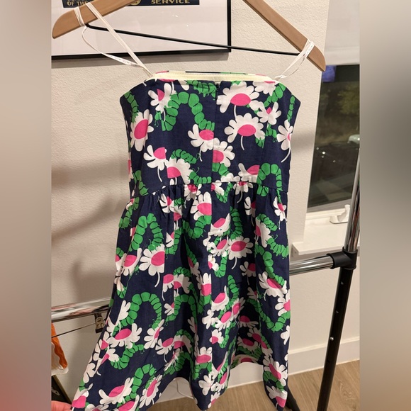 Lilly Pulitzer Navy and Pink Dress - Picture 2 of 5